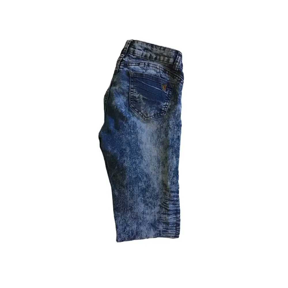 # VIP Jeans Stonewashed  Girls Size 12 Stretch 5 Pocket